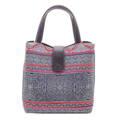 Alternate image for Handcrafted Hmong Batik Shoulder Bag Hmong Treasure