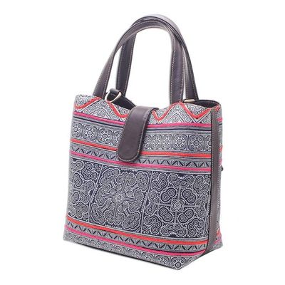 Alternate image for Handcrafted Hmong Batik Shoulder Bag Hmong Treasure