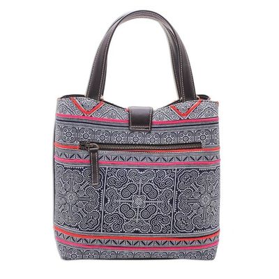 Alternate image for Handcrafted Hmong Batik Shoulder Bag Hmong Treasure