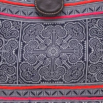Alternate image for Handcrafted Hmong Batik Shoulder Bag Hmong Treasure