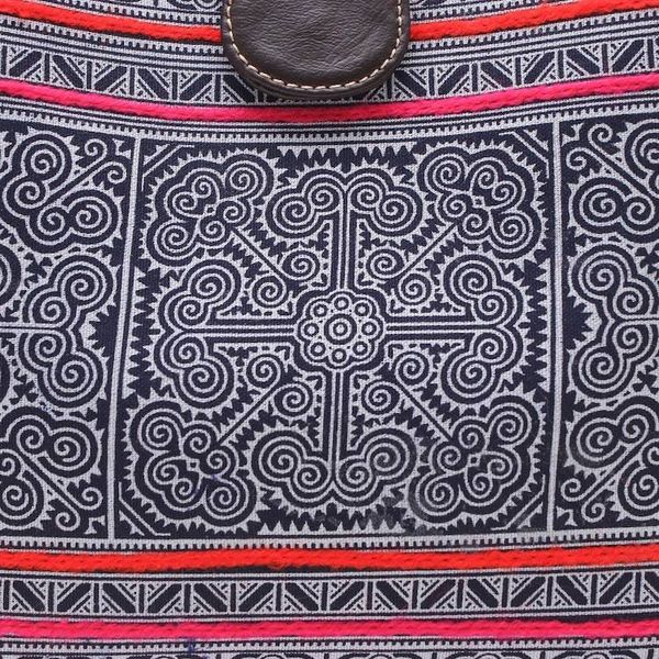 Alternate image for Handcrafted Hmong Batik Shoulder Bag Hmong Treasure