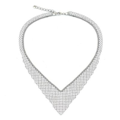 Alternate image for Hand Crafted Sterling Silver Beaded Necklace from Thailand Silver Elegance