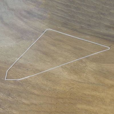 Alternate image for Handmade 925 Sterling Silver Necklace from Thailand Bare Minimalism