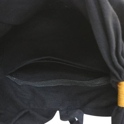 Alternate image for Embroidered Multicolored Cotton Shoulder Bag from Thailand Thai Hillside