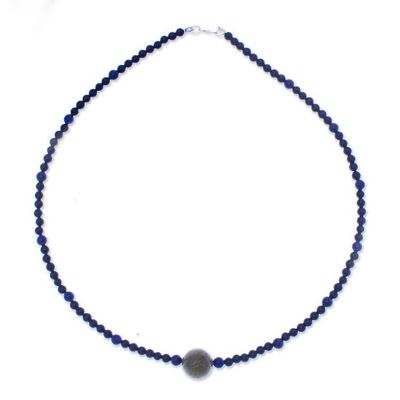 Alternate image for Handmade Onyx Necklace Neptunes Queen