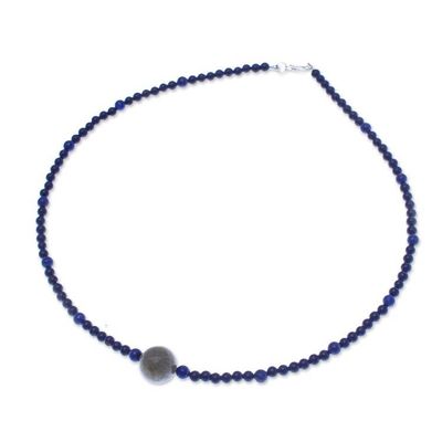 Alternate image for Handmade Onyx Necklace Neptunes Queen
