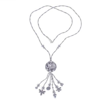 Alternate image for 950 Silver Elephant Charm Pendant Necklace Elephant Charm