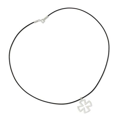 Alternate image for Sterling Silver Cross Necklace for Men Jewelry Crusaders