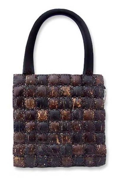 Alternate image for Coconut shell handbag Modern Autumn