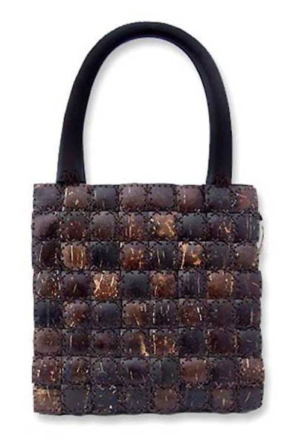 Alternate image for Coconut shell handbag Modern Autumn