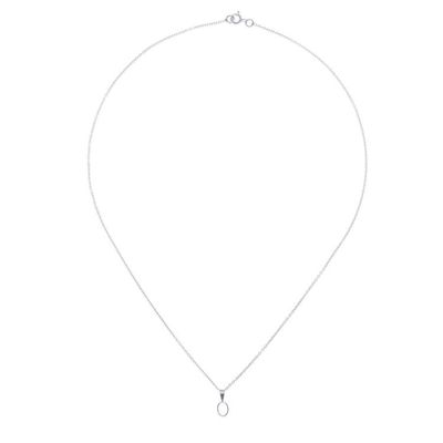 Alternate image for Natural Rainbow Moonstone Sterling Silver Pendant Necklace Pure Inspiration