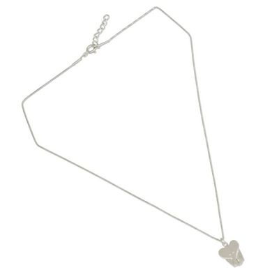 Alternate image for Thai Fair Trade Sterling Silver Pendant Necklace Loyal Elephant