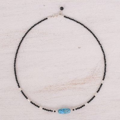 Alternate image for Jasper Beaded Fashion Pendant Necklace from Thailand Coolest Night