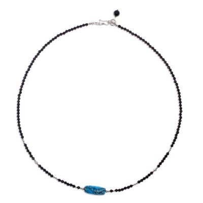 Alternate image for Jasper Beaded Fashion Pendant Necklace from Thailand Coolest Night