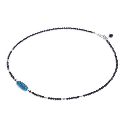 Alternate image for Jasper Beaded Fashion Pendant Necklace from Thailand Coolest Night