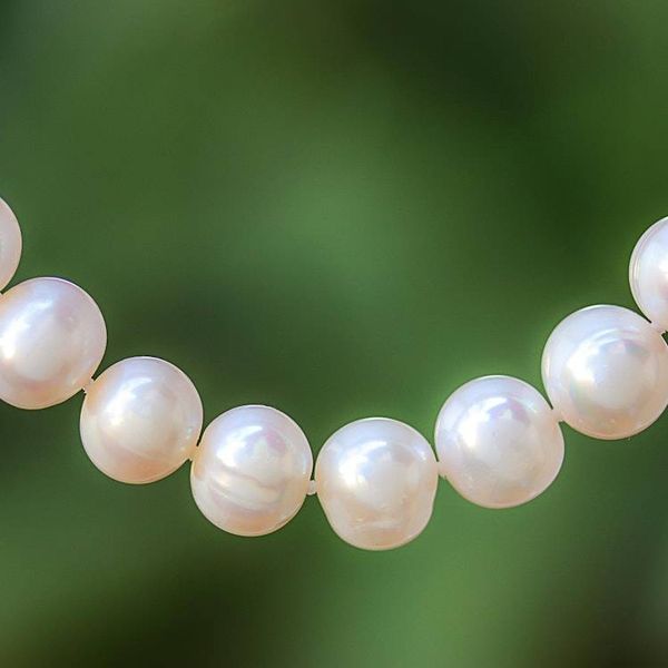 Alternate image for Cultured Pearl Beaded Necklace from Thailand Fantastic Glow