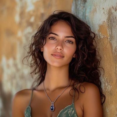 Alternate image for Bohemian Adjustable Labradorite Macrame Pendant Necklace Grey Grandeur