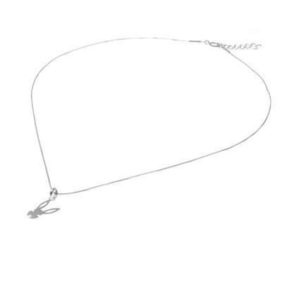 Alternate image for Rabbit Sterling Silver Pendant Necklace from Thailand Mysterious Rabbit