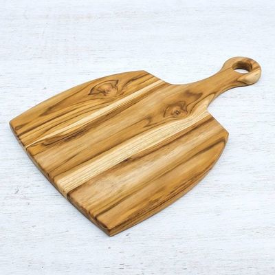 Primary image for Handcrafted Teak Wood Cutting Board from Thailand Cook with Love