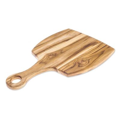 Alternate image for Handcrafted Teak Wood Cutting Board from Thailand Cook with Love