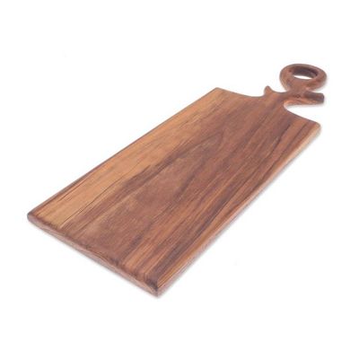 Alternate image for Artisanal Teak Wood Charcuterie Board from Thailand Great Meal