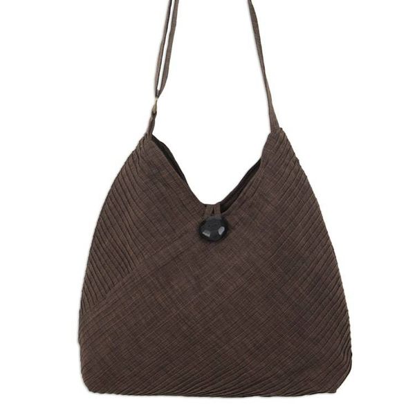Alternate image for Bohemian Brown Shoulder Bag with Coin Purse Lets Go