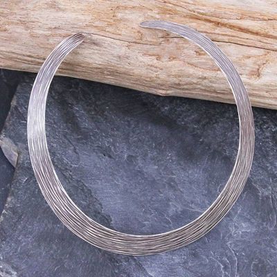 Primary image for Hand Made Silver Choker from Thailand Mystic Mind