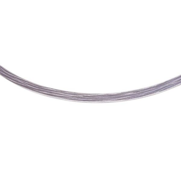Alternate image for Handmade Sterling Silver Collar Necklace from Thailand Calm Mind