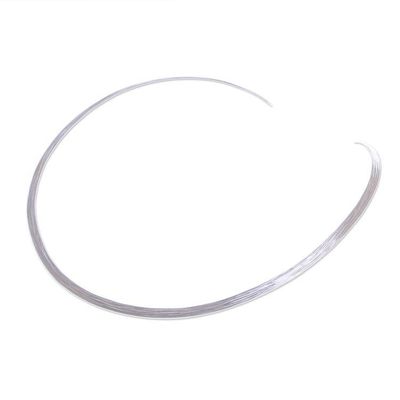 Alternate image for Artisan Crafted Sterling Silver Collar from Thailand Pure Joy