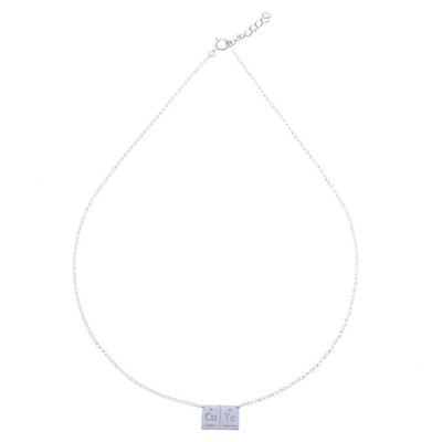 Alternate image for Thai Pendant Necklace Handcrafted in Sterling Silver Formula for Cute