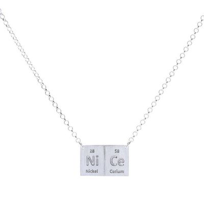 Alternate image for Fair Trade Thai Sterling Silver Pendant Necklace Formula for Nice
