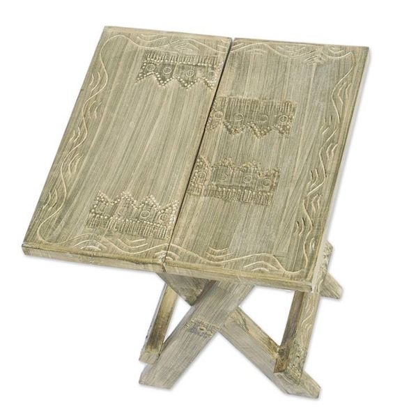 Alternate image for Handcrafted Rustic Wood Folding Table Picnic Time