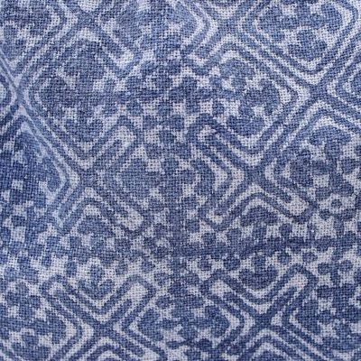 Alternate image for Leather and Cotton Batik Handbag or Shoulder Bag Hmong Crossroads