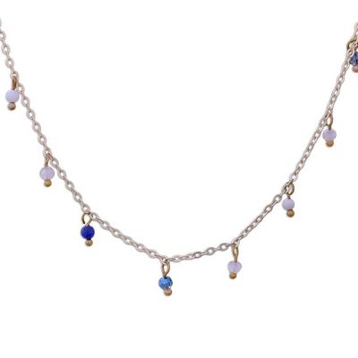Alternate image for Gold Plated Quartz Charm Necklace from Thailand Fabulous Night