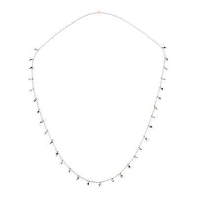 Alternate image for Gold Plated Quartz Charm Necklace from Thailand Fabulous Night