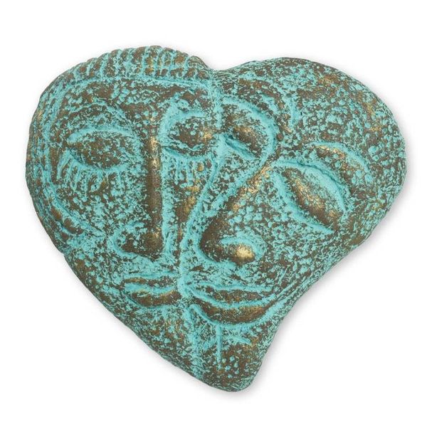 Alternate image for Recycled Paper Heart Wall Sculpture from Thailand Romantic Heart