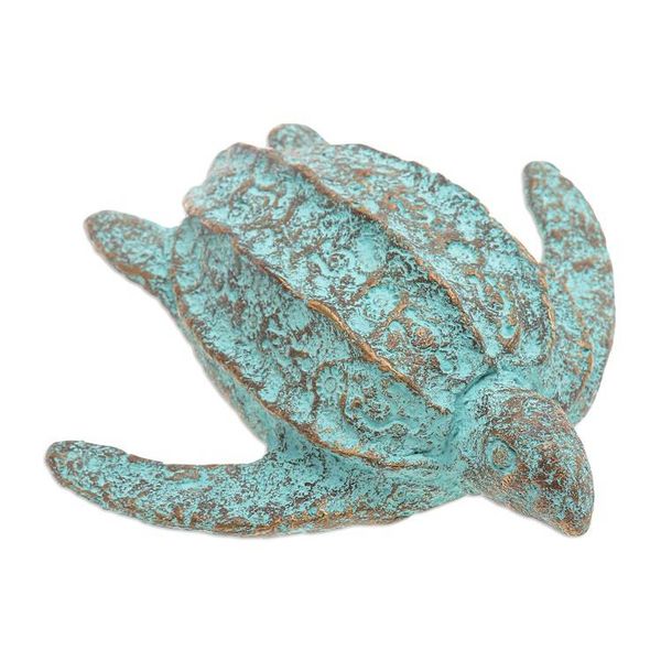 Alternate image for Eco-Friendly Recycled Paper Turtle Sculpture from Thailand Eco Turtle