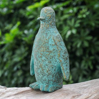 Primary image for Eco-Friendly Recycled Paper Penguin Sculpture from Thailand Eco Penguin