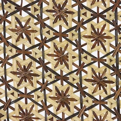 Alternate image for Handcrafted Woven Flower Motif Rattan Tray 11 inch Presenting Pikul