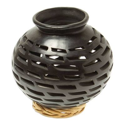 Alternate image for Decorative Barro Negro Vase San Bartolo Pride