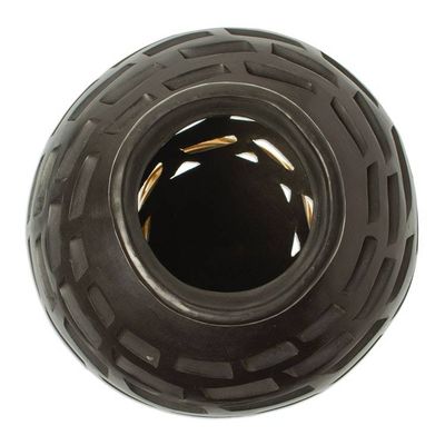 Alternate image for Decorative Barro Negro Vase San Bartolo Pride