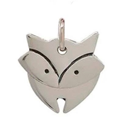 Image for Sterling Silver Fox Pendant from Mexico Dancing Fox