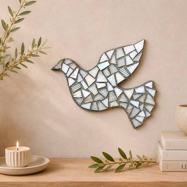 Alternate image for DIY Mosaic Dove Art Kit Peace Dove