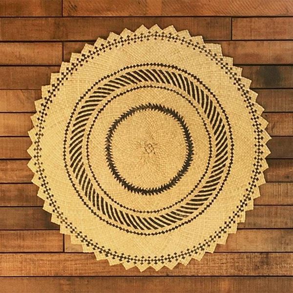 Alternate image for Woven Kuta Grass Multi-purpose Mat Mata Ni Pusi