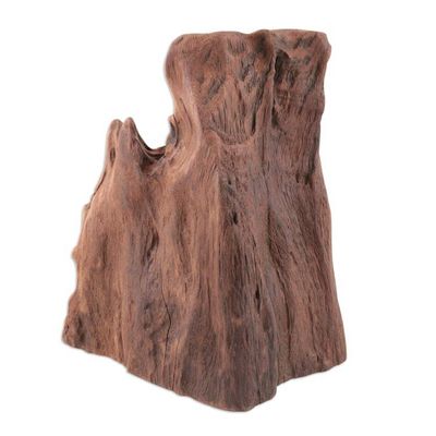 Alternate image for Original Signed Sculpture of Reclaimed Wood from the Forest Oath of Friendship