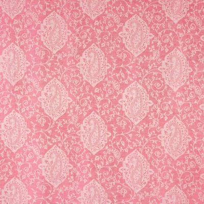 Alternate image for Classic Pink and Magenta Modal Shawl with Paisley Details Primaveral Spirit
