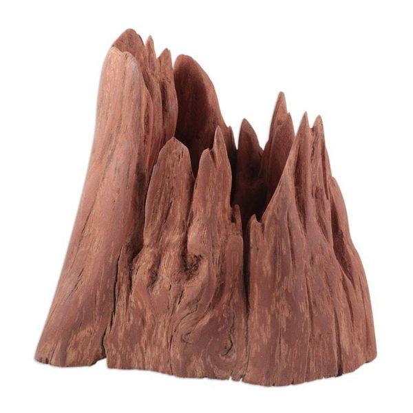 Alternate image for Abstract One of a Kind Sculpture of Reclaimed Wood The Power of Nature