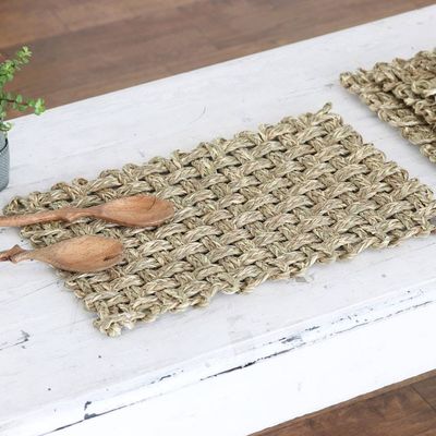 Alternate image for Handcrafted Natural Fiber Placemats from India Set of 6 Classic India