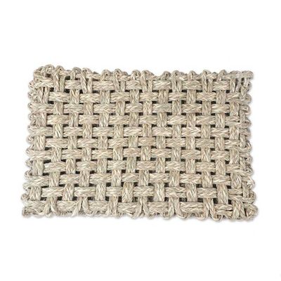 Alternate image for Handcrafted Natural Fiber Placemats from India Set of 6 Classic India
