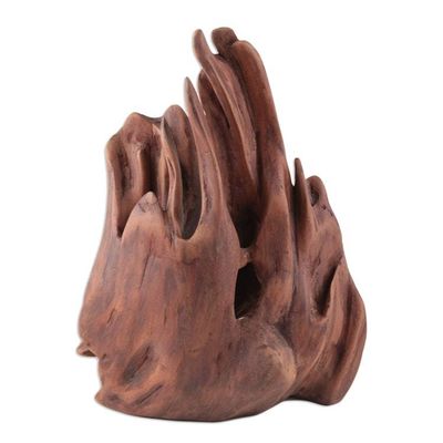 Alternate image for Signed Original Sculpture of Reclaimed Wood from the Forest Delight in Nature
